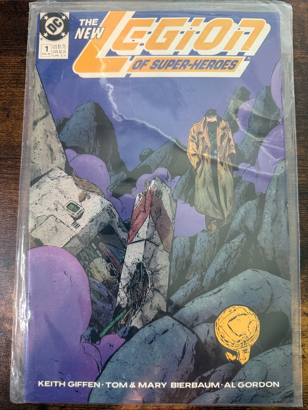 DC The New Legion of Super-Heroes Comic issue number one 1989